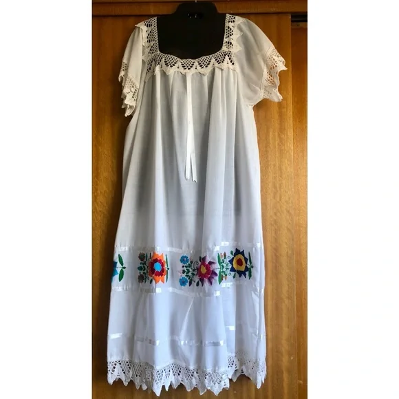 Dresses | Authentic Boho Handkerchief Cotton Dress | Poshmark